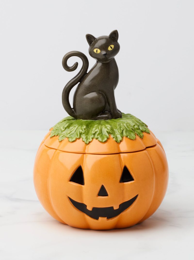 Haunted Halloween Covered Candy Jar